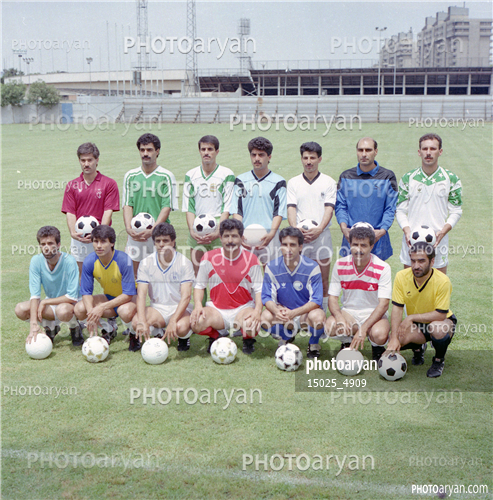 کاپیتانهای تیم های  تهرانی 1370-