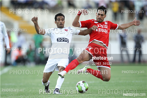 تراکتور سازی تبریز 1-پرسپولیس 2  -96/05/12-وحید امیری,فرزاد حاتمی,