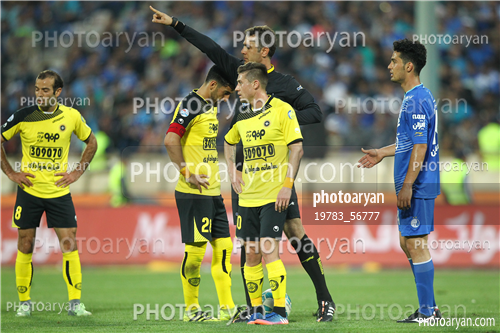 استقلال 2-سپاهان اصفهان 1-96/02/14-رسول نوید کیا,احسان حاج صفی,سرور جبارف,امید نورافکن,محمدحسین زاهدی فر,