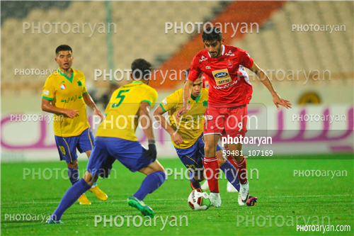 پرسپولیس 1- صنعت نفت آبادان 0 (97/12/09) -