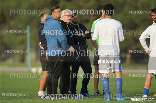 تمرین استقلال تهران (96/07/15)-امید نورافکن,وینفرد شفر,کاوه ستوده,