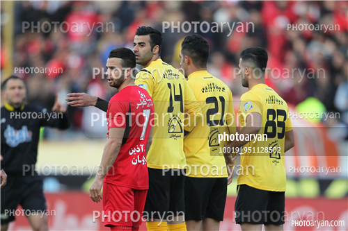 پرسپولیس 2-سپاهان اصفهان  1-محمودقاید رحمتی,سروش رفیعی,