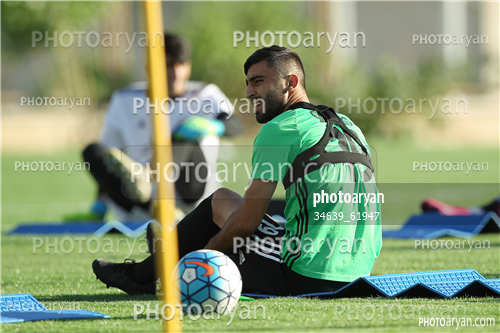 تمرین تیم ملی ایران (1396/07/10)-کاوه رضایی,
