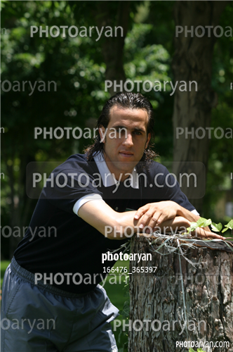 پرتره بازیکنان تیم ملی 1384-علی کریمی Ali Karimi,