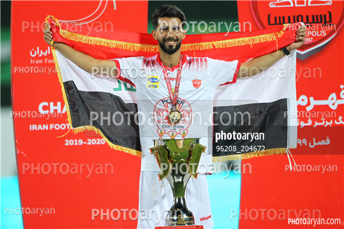 مراسم اهدای جام قهرمانی لیگ برتر (99/05/17) -بشار رسن,