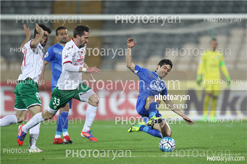 استقلال 2-لوکوموتیو تاشکند ازبکستان 0-خسرو حیدری,