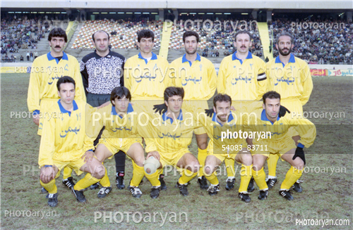 بازیکنان دهه های مختلف فوتبال ایران 13-خداداد عزیزی  Khodadad Azizi,محمد خاکپور,حمید استیلی,رضا رضایی منش,نادر محمدخانی,مارکار اقاجانیان,هاشم حیدری,علی‌اکبر یوسفی,احمد سجادی,