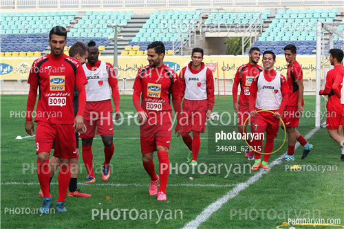 تمرین پرسپولیس ( 96/07/12)-حسین ماهینی,حمید طاهرخانی,علی علیپور,کمال کامیابی نیا,گادوین منشاGodwin Mensha,