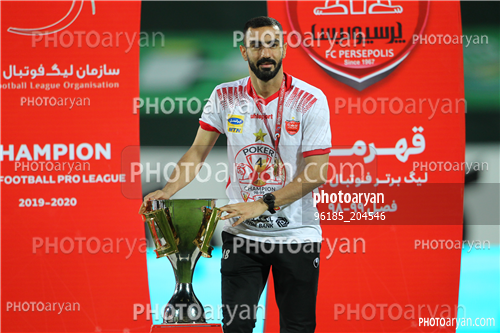 مراسم اهدای جام قهرمانی لیگ برتر (99/05/17) -محسن ربیع خواه,