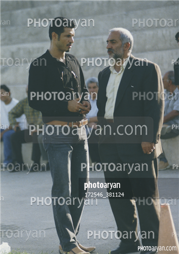 بازیکنان دهه های مختلف فوتبال ایران 40-علی دایی  Ali Daei,محمد دادکان,