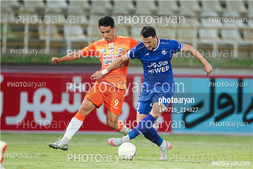 سایپا 0-استقلال 2 (1400/04/19)-ارمان رمضانی,امیر حسین حسین زاده,