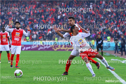 پرسپولیس 2-تراکتورسازی تبریز 0 (96/10/08)-حسین ماهینی,رضا شربتی,بشار رسن,