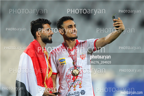 مراسم اهدای جام قهرمانی لیگ برتر (99/05/17) -امیر روستایی,بشار رسن,