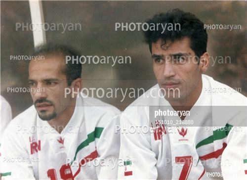 بازیکنان دهه های مختلف فوتبال ایران25 -محمد خاکپور,علیرضا منصوریان,