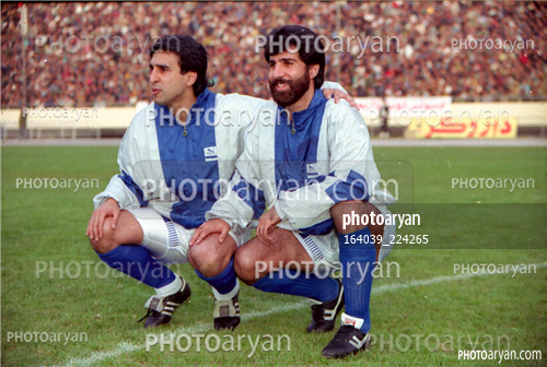 بازیکنان دهه های مختلف فوتبال ایران 36 -شاهرخ بیانی,شاهین بیانی,
