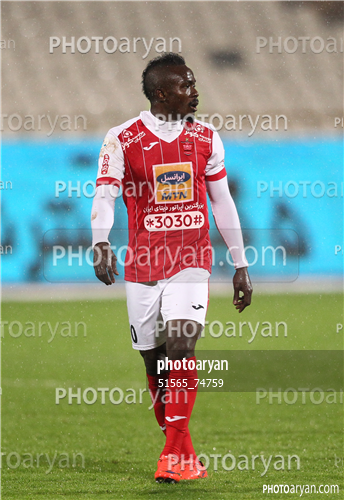 پرسپولیس 1 - استقلال خوزستان 0  (96/12/05)-گادوین منشاGodwin Mensha,