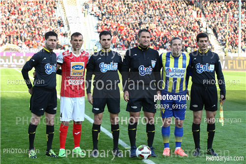 پرسپولیس 1 -گسترش فولاد تبریز 1 (96/10/28)-آندرانیک تیموریان,سید جلال حسینی,کاپیتان ها,یاسر همرنگ,علیرضا ایلدروم,محمدرضا اکبریان,محمد جواد مداح,