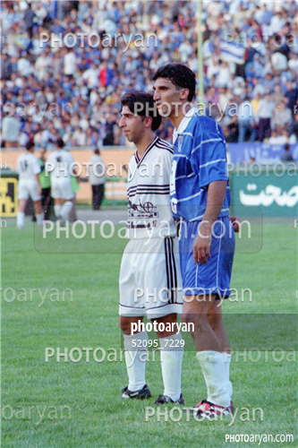 بازیکنان دهه های مختلف فوتبال ایران 12-مهدی هاشمی نصب,علی باغمشه,