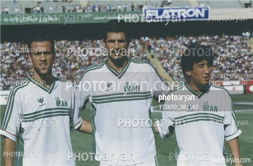 بازیکنان دهه های مختلف فوتبال ایران 40-خداداد عزیزی  Khodadad Azizi,علی دایی  Ali Daei,علی کریمی Ali Karimi,