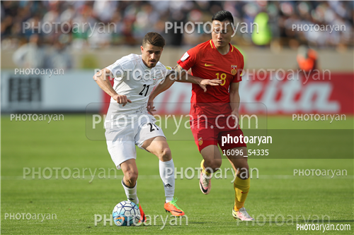 ایران 1-چین 0  - 1396/01/08-وریا غفوری,gao lin,