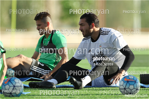 تمرین تیم ملی ایران (1396/07/10)-وریا غفوری,علیرضا حقیقی,