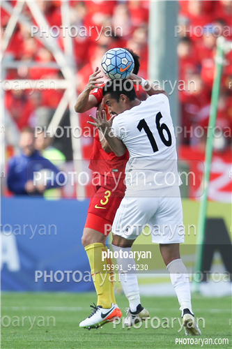 ایران 1-چین 0  - 1396/01/08-رضا قوچان نژاد,(رضا قوچانژاد) Reza Ghoochannejhad,mei fang,