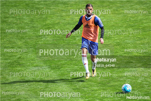 تمرین تیم ملی فوتبال  (96/08/13)-اشکان دژاگه,