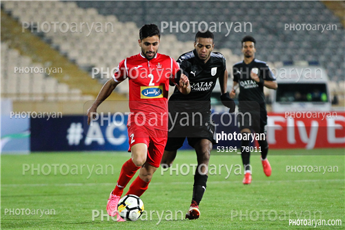 پرسپولیس 1 - السد قطر 0  (97/01/27)-