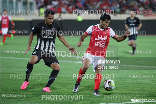 پرسپولیس 1-سیاه جامگان 1 -96/05/25-وحید امیری,محسن آقایی,