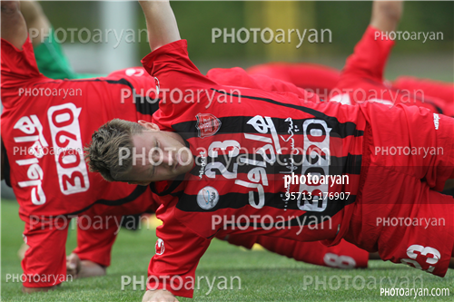 تمرین پرسپولیس در ورزشگاه درفشی فر 95/02/13-مارکو استیلینوویچ,