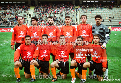 بازیکنان دهه های مختلف فوتبال ایران 19-بهزاد غلامپور,مهدی مومنی لاریمی,جواد کاظمیان,حسین کاظمی,