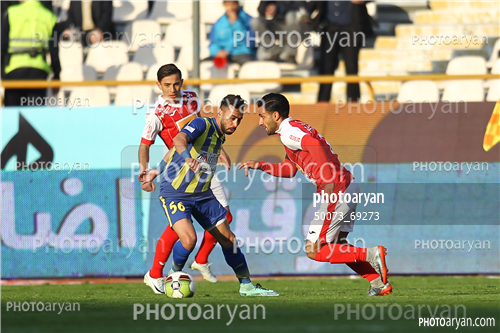 پرسپولیس 1 -گسترش فولاد تبریز 1 (96/10/28)-صادق محرمی,فرشاد احمدزاده,عزیز معبودی,