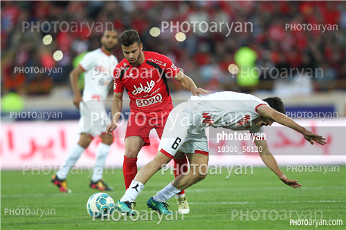 پرسپولیس 4-پدیده  مشهد 0-96/01/30-سروش رفیعی,کریم احمدی,