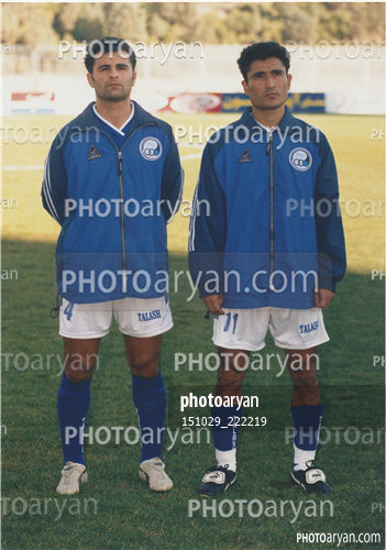 بازیکنان دهه های مختلف فوتبال ایران25 -محمد خرمگاه,یدالله اکبری,