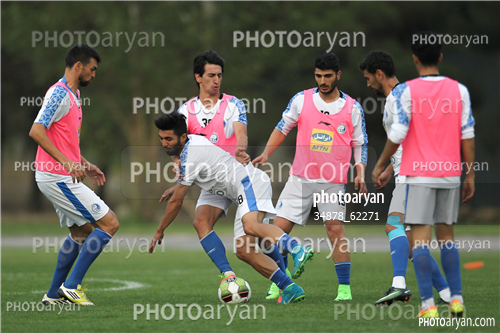 تمرین استقلال تهران (96/07/15)-سجاد شهباززاده,میلاد زکی پور,فرشید اسماعیلی,لئوناردو پادوانی,عبدالعظیم گوگ,