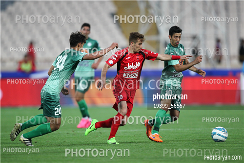 پرسپولیس 3-ذوب آهن اصفهان 3-96/02/09-فرشاد احمدزاده,احسان پهلوان,مهران درخشان مهر,