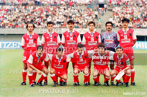 بازیکنان دهه های مختلف فوتبال ایران 19-فرشاد پیوس  Farshad Pious,رضا شاهرودی,افشین پیروانی,محسن عاشوریَ,بهروز رهبری فر,حسن شیر محمدی,علی دایی  Ali Daei,محمود شافعی,یحیی گل محمدی,محمود کلهر,جلال بشرزاد,