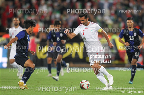 ایران 14-کامبوج 0 (98/07/18)-مسعود شجاعی,
