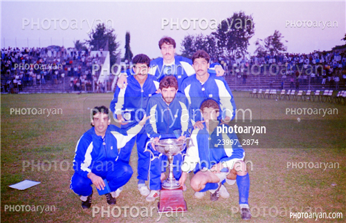 بازیکنان دهه های مختلف فوتبال ایران 10-شاهین بیانی,خسرو پارسا,امیر قلعه نویی,مرتضی یکه,