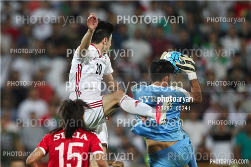 تیم ملی ایران 2-تیم ملی سوریه  2- 96/06/14-سردار آزمون,