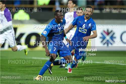 استقلال 1 -العین امارات 1 (96/12/21)-امید ابراهیمی,مامه تیام,