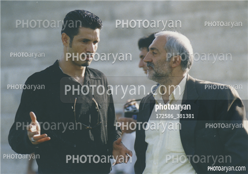 بازیکنان دهه های مختلف فوتبال ایران 40-علی دایی  Ali Daei,محمد دادکان,