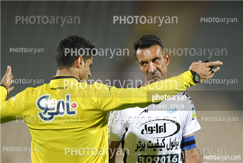 استقلال 2-صبای قم 1-96/01/26-غلامرضا عنایتی,حمید حاج ملک,