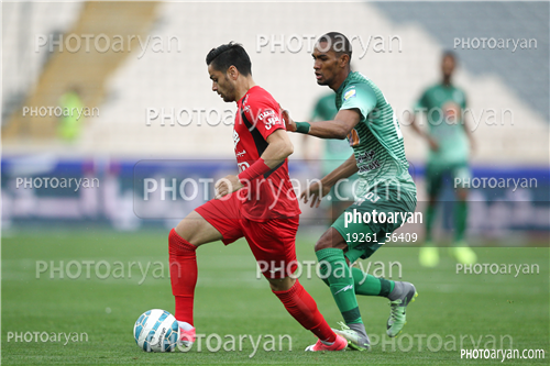 پرسپولیس 3-ذوب آهن اصفهان 3-96/02/09-کمال کامیابی نیا,جری ریکاردو,