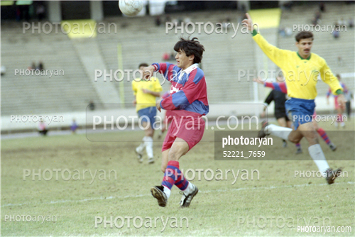 بازیکنان دهه های مختلف فوتبال ایران 12-خداداد عزیزی  Khodadad Azizi,فریبرز مرادی,