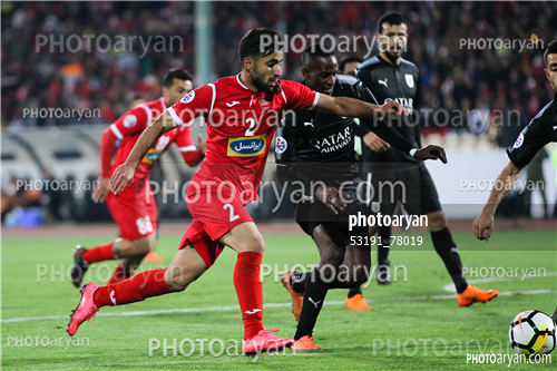 پرسپولیس 1 - السد قطر 0  (97/01/27)-