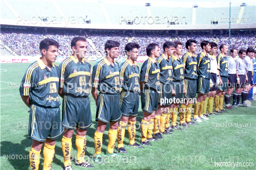 بازیکنان دهه های مختلف فوتبال ایران 13-مارکار اقاجانیان,حسین خطیبی,رسول خطیبی,