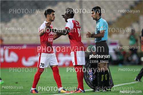 پرسپولیس 1-سیاه جامگان 1 -96/05/25-علی علیپور,گادوین منشاGodwin Mensha,