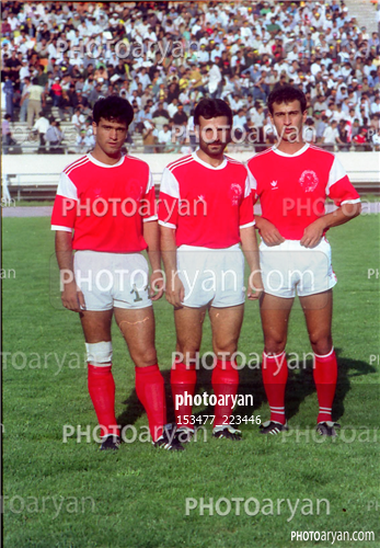 بازیکنان دهه های مختلف فوتبال ایران27-محسن عاشوریَ,محمدحسن انصاری فر,مرتضی کرمانی مقدم,