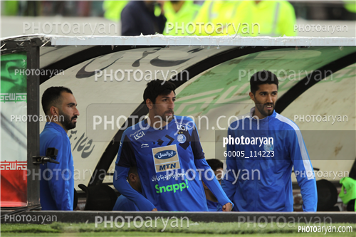 پرسپولیس 1-استقلال 0 (98/01/10)-سید حسین حسینی,مرتضی تبریزی,داریوش شجاعیان,